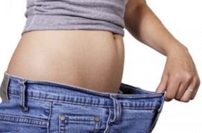 Stomach is slimmer after exercise